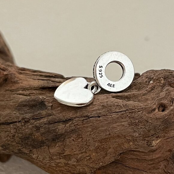 Pandora Heart Love Mommy S925 Silver Dangle Charm - Picture 3 of 3